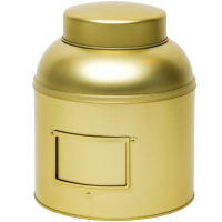 Boîte ronde - boîte de réserve dorée