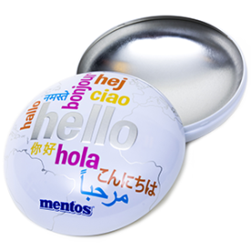 Boîtes promotionnelles : Mentos